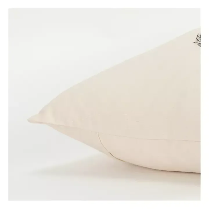 Berry and Squirrel Christmas Throw Pillow