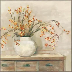 Bittersweet Bouquet Framed Canvas Art Print