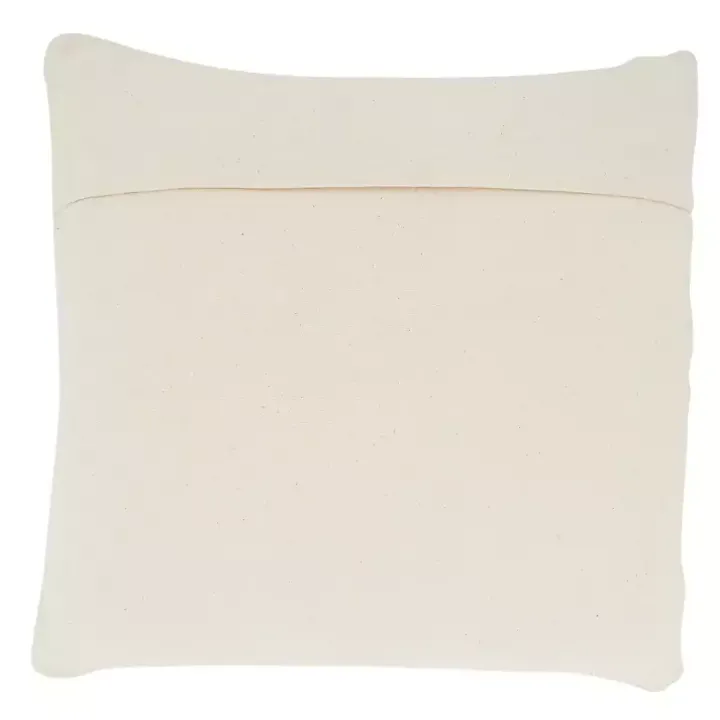 Black and Ivory Moroccan Textured Pillow