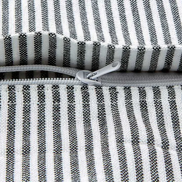 Black and White Check Pillow Covers, Set of 4