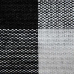 Black and White Reversible Placemats, Set of 4