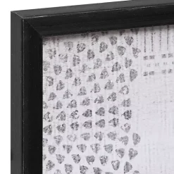 Black and White Welcome to Our Home Framed Plaque