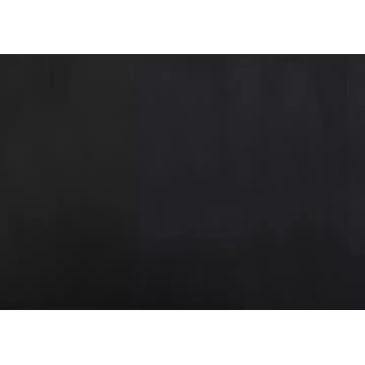 Black Faux Suede Blackout Curtain Panel, 108 in.