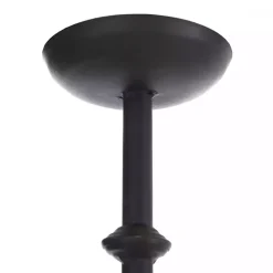 Black Iron Candle Holder