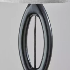 Black Mayfair Open Floor Lamp