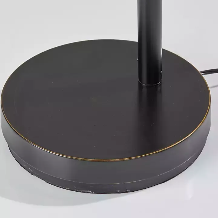 Black Metal Arch Modern Floor Lamp