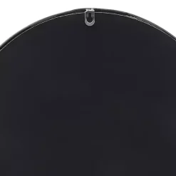Black Metal Figure Wall Mirror