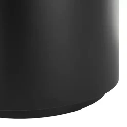 Black Metal Marble Nesting Accent Tables, Set of 2