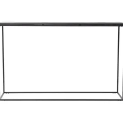 Black Metal Wire Frame Console Table