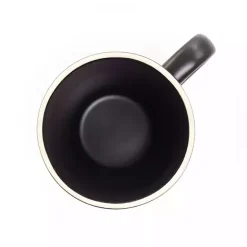 Black Modern Stoneware 16-pc. Dinnerware Set
