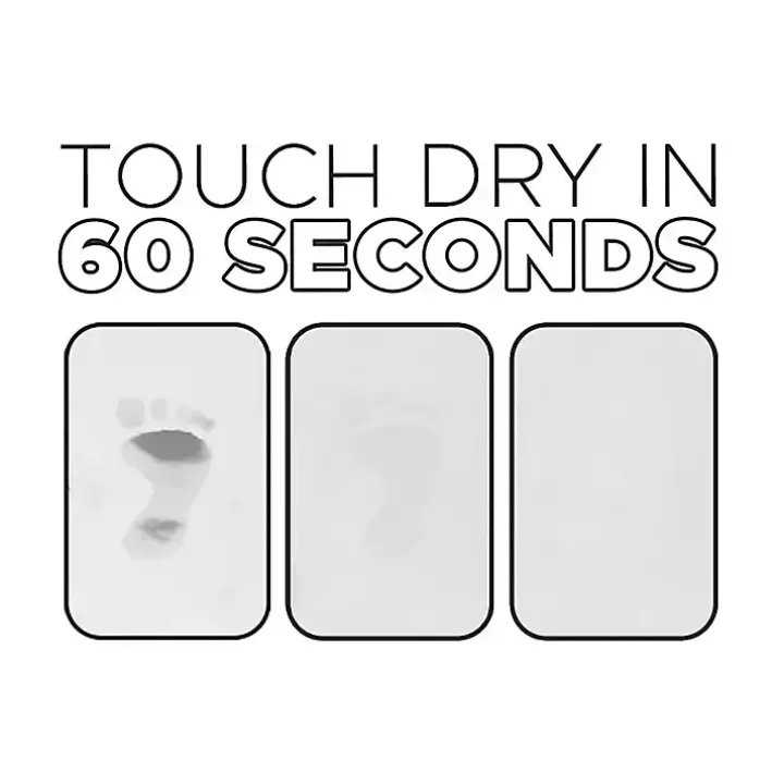 Black Patterned Stone Bath Mat