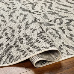 Black Ravello Outdoor Rug, 6x9