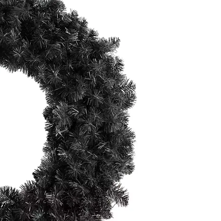 Black Spruce Halloween Wreath