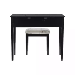 Black Virginia Butterfly 2-pc. Vanity Set