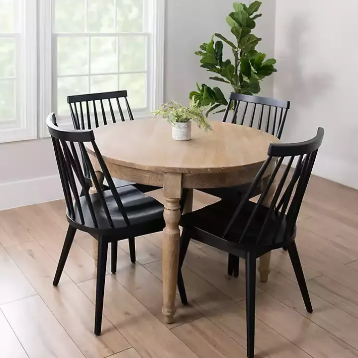 Black Windsor Dining Chair