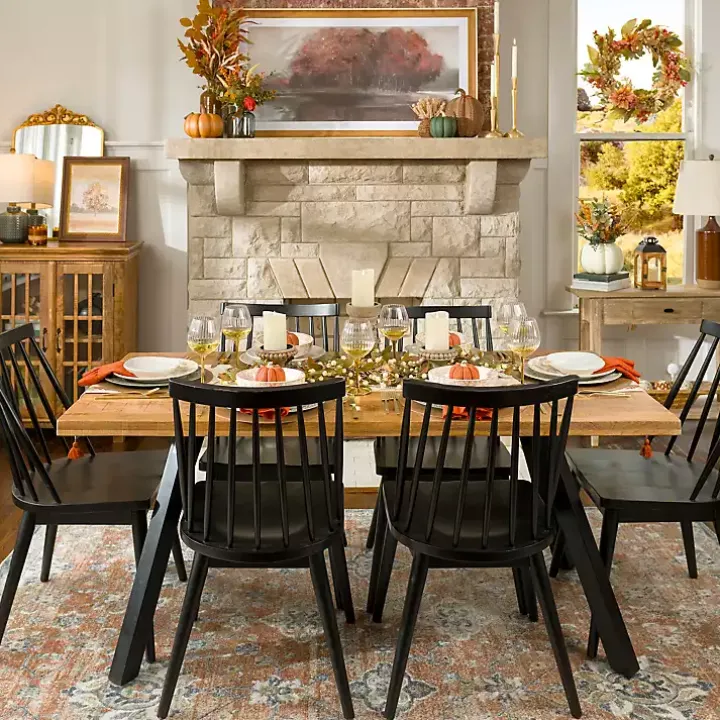 Black Windsor Dining Chair