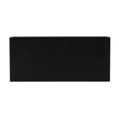 Black Wood 2-pc. Floating Shelves, 18 in.