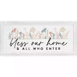 Bless Our Home Wall Plaque