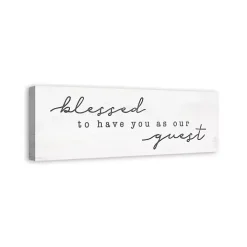 Blessed to Have You Canvas Wall Plaque