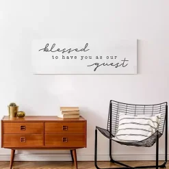 Blessed to Have You Canvas Wall Plaque