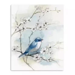 Blossoms & Bluebird I Canvas Art Print, 16x20 in.