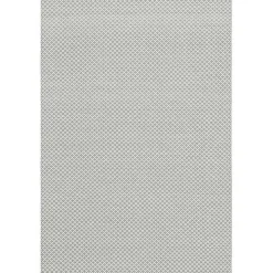 Blue & White Trellis Indoor/Outdoor Runner, 3x8