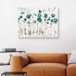 Blue Abstract Balance IV Canvas Print, 40x30 in.