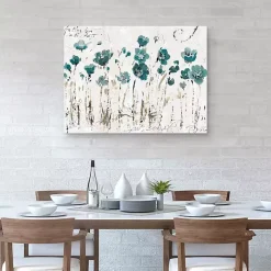 Blue Abstract Balance IV Canvas Print, 40x30 in.