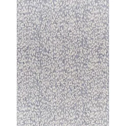 Blue Amur Outdoor Rug, 5x7