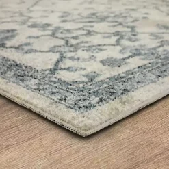 Blue and Cream Granary Runner, 2x8
