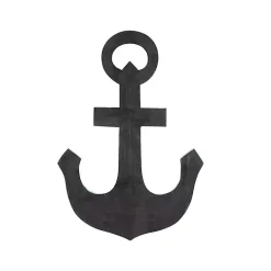 Blue and White Anchor Wall Plaque