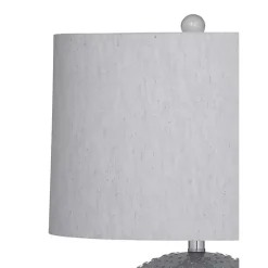 Blue Beaded Globe Table Lamp