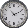 Blue Beaded Roman Numeral Clock