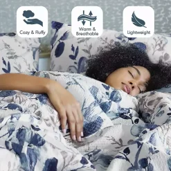 Blue Botanical 2-pc. Twin/Twin XL Comforter Set