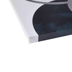 Blue Celestial Orbit Canvas Art Prints, Set of 2