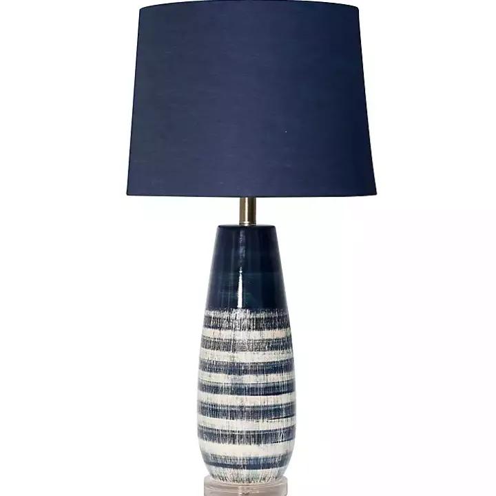 Blue Ceramic Berni Table Lamp