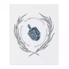 Blue Dreidel Canvas Art Print