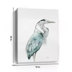 Blue Heron I Canvas Art Print