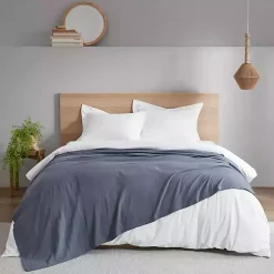 Blue Lightweight King Blanket