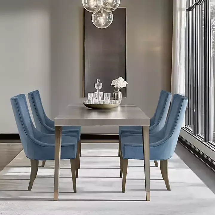 Blue Madison Park Ultra Dining Chairs, Set of 2