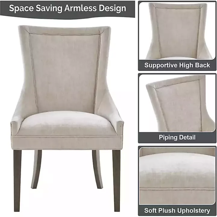 Blue Madison Park Ultra Dining Chairs, Set of 2