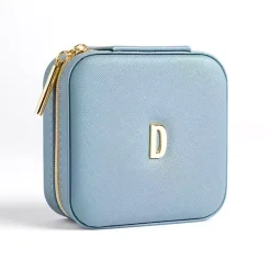 Blue Monogram D Travel Jewelry Box