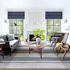Blue Portland Emily Henderson x RugsUSA Rug, 8x10