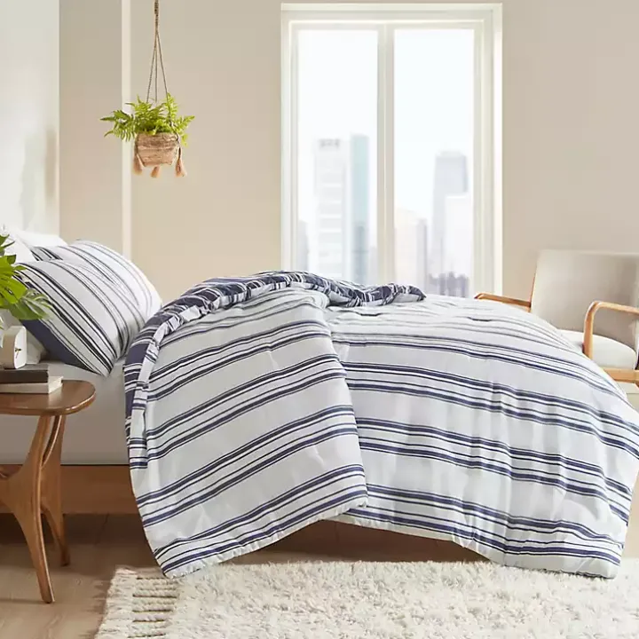 Blue Stripe Jackson 3-pc. King Comforter Set