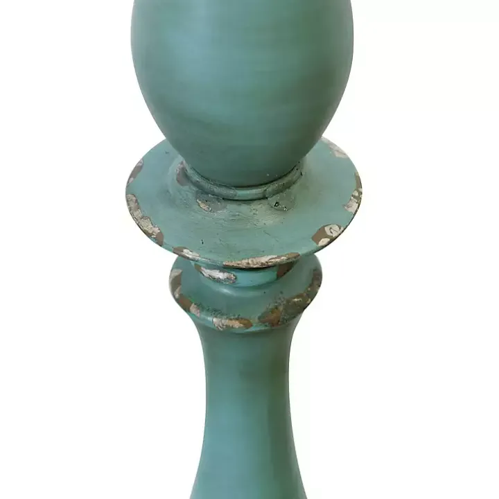 Blue Traditional Avignon Floor Lamp