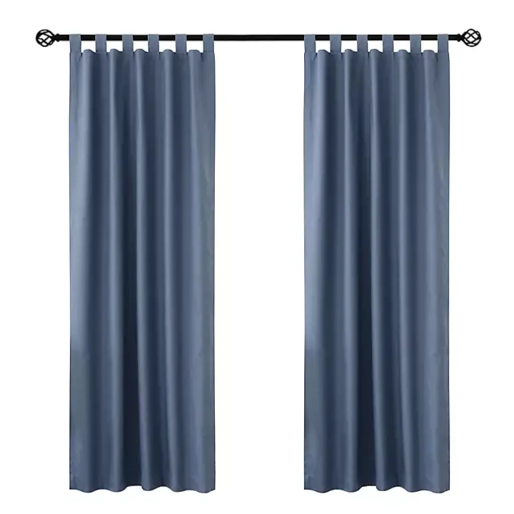Blue Weathermate Blackout Curtain Panel, 54 in.
