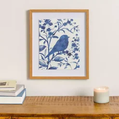 Bluebird on Branch I Framed Art Print