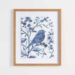 Bluebird on Branch I Framed Art Print