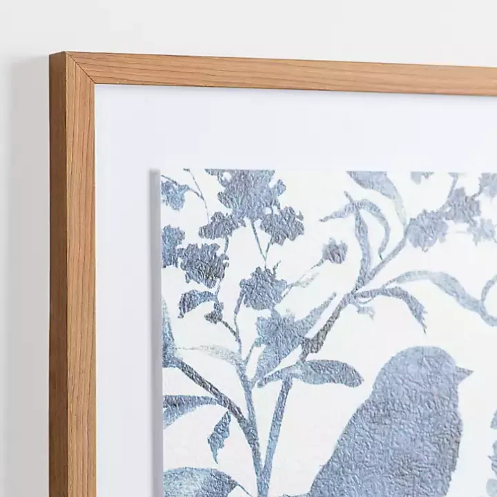 Bluebird on Branch I Framed Art Print