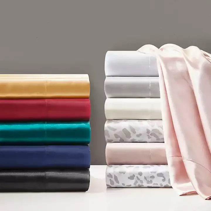 Blush Satin King 2-pc. Pillow Case Set